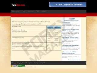 ForexNice.com - ������� 24 ���� ������ �� EurUsd � GbpUsd