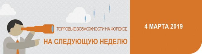 Торговые возможности на следующую неделю с 4 Марта 2019 Торговые возможности на следующую неделю с 4 Марта 2019