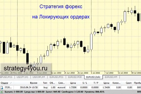 Видеоурок 'Стратегия форекс на Локирующих ордерах'