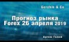 Прогноз форекс на 26.04.2019 Прогноз форекс на 26.04.2019