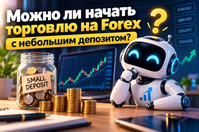 Можно ли начать торговлю на Forex с небольшим депозитом? Можно ли начать торговлю на Forex с небольшим депозитом?