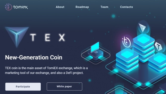 TEX Coin -   DeFi    PoS     TomiEX