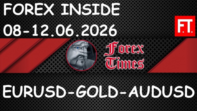  ���������� �� 08-12.06.2026 �� EURUSD, GOLD & AUDUSD