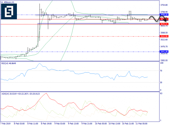 Технический анализ BTC/USD 11 февраля, 2019 Технический анализ BTC/USD 11 февраля, 2019