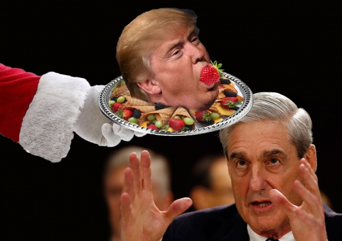 Трамп на ужине у Мюллера Трамп на ужине у Мюллера