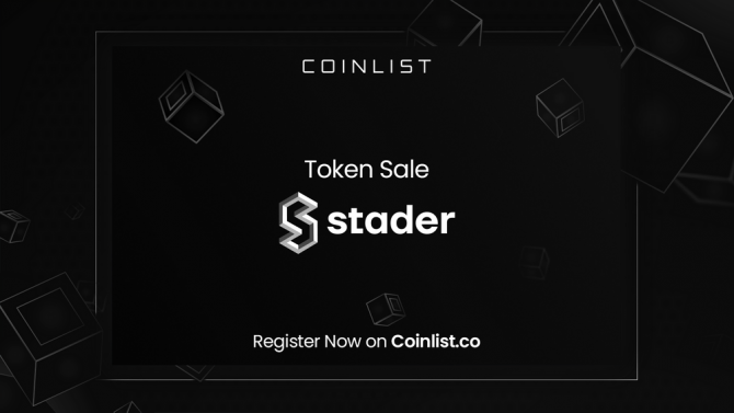 Stader - новый токенсейл на платформе Coinlist