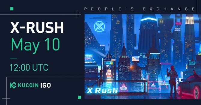KuCoin проведет продажу мистери боксов X-RUSH 10 мая!