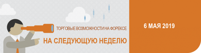 Торговые возможности на следующую неделю с 6 Мая 2019