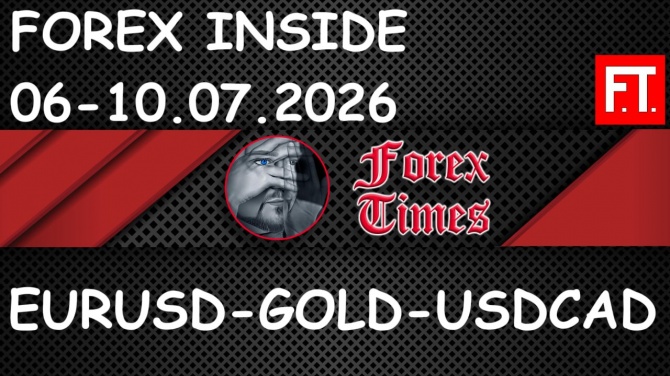���������� �� 06-10.07.2026 �� EURUSD, GOLD & USDCAD