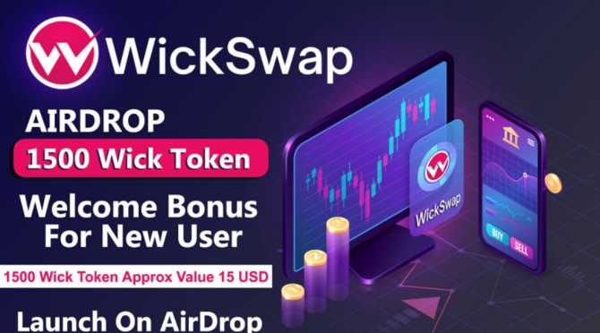 Wickswap бонус новым пользователям Wickswap бонус новым пользователям